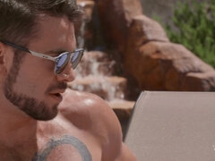 アナル, お尻, ビキニ, フェラチオ, 中出し, 顔射, 手コキする, キス