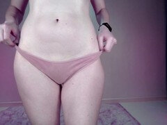 素人, お尻, ズームショット, 自家製, パンティ