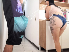 Cheating Housewife Can't Resist Friend's Big Hard Cock - Risky Sex in 4K