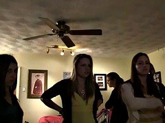 Three rushes stripped down and punished