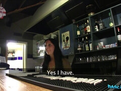 Grote mammen, Bruinharig, Hardcore, Hd, Gezichtspunt, Openbaar, Realiteit, Tieten likken