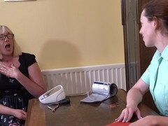 医者, ヨーロピアン, お仕置き, スパンキング, 三人