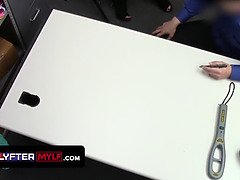 楽屋, ブロンド, フェラチオ, 淫乱熟女, オッパイの