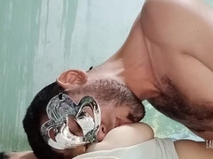 I Suck And Bite Her Big And Hard Nipples While We Have Sex, How Nice It Is To Be Breastfed
