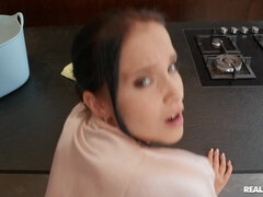 Morena, Checa, Sexo duro, Cocina, Coño, Adolescente