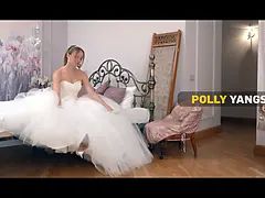 Belleza, Novia, Engañando, Ruso, Gritar, Trio, Tetas, Boda