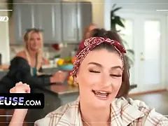 You Can Stay with My Hot Best Friends and Me, but Only if We Can All Use Your Big Cock