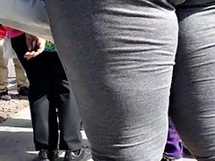 Amateur, Cul, Belle grosse femme bgf, Voyeur