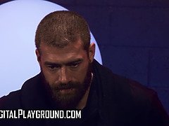 Grosser schwanz, Vollbusig, Besamung, Kehlenfick, Schwanz, Hundestellung, Milf, Ablutschen