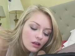 Blonde, Blowjob, Creampie, Pussy, Teen, Tight