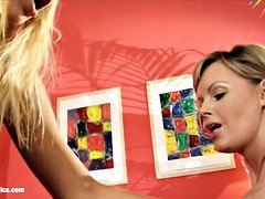 Érotique, Doigter, Lesbienne, Softcore