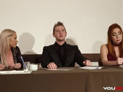 ボンデージ, バック, 女 人男 人, 巨大, ハンガリー人, 淫乱熟女, 赤毛, オッパイの