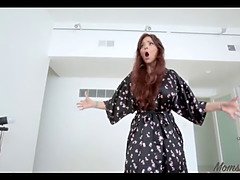 素人, デカ尻, デカパイ, フェラチオ, 淫乱熟女, 母, 息子, ティーン