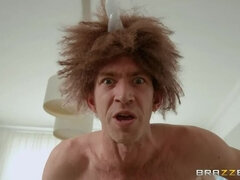 Amerikaans, Lul, Sperma in gezicht, Gezin, Kokhalzen, Likken, Rijden, Stiefmoeder