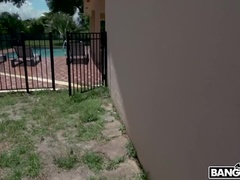 デカパイ, 茶髪の, Hd, 淫乱熟女, アウトドア, 公共