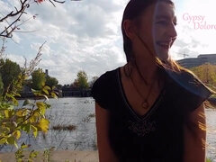 Inhale Special Edition / Smoking And Outdoor Nudity On Lachine Canal Montreal / By Gypsy Dolores