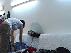 Amateur, Morena, Checa, Pajear, Adolescente