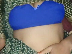 Young Indian bhabhi satisfies an older man with her huge boobs