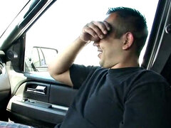 デカパイ, フェラチオ, 車, 顔射, フェティッシュ, ティーン