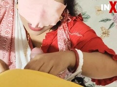 Steamy hardcore sex between housewife and step-sister's friend