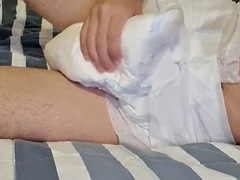 Grosser schwanz, Windel, Fetisch, Schwul, Italienisch, Latina, Masturbation, Solo