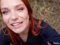 I found this smokin’ hot babe named Clemence Audiard on a dating app, and we arranged to meet up. The sexy redhead confessed that she had a boyfrien