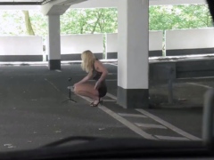 Blondine, Blasen, Handjob, Hd, Im freien, Pov