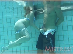 Underwater Tempting Time - Handjob Video