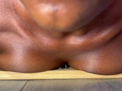 Negro, Tetona, Ébano, Tetas naturales, Pequeña, Solo, Tabú, Tetas