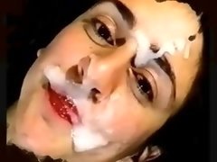 FF Classic Retro Cumshot on face