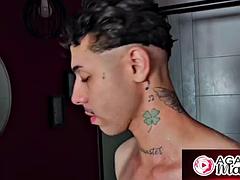 Grote kont, Blond, Stel, Hardcore, Latijnse vrouw, Portugees, Openbaar, Stiefmoeder