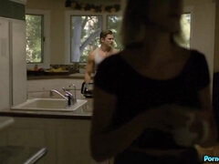 ブロンド, フェラチオ, 茶髪の, カップル, Hd, 乳首, ティーン, オッパイの