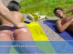 3 dimensionaal, Man die toekijkt, Huisvrouw, Man, Moeder, Buiten, Slet, Vrouw