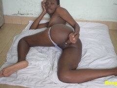 Afrikanisch, Schwarz, Selbstgemacht, Masturbation, Jungendliche (18+), Spielzeuge