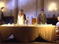 ブロンド, フェラチオ, 毛深い, メイド, 淫乱熟女, 自然山雀, ストッキング, オッパイの