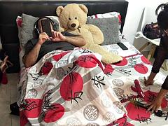 I masturbate next to my stepfather and he doesn t notice. by TatiMartin: Porn