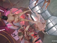 Gros seins, Plantureuse, Groupe, Hard, Hd, Interracial, Actrice du porno, Réalité
