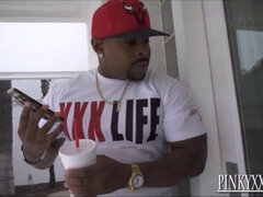 Nana, Gros cul, Tir de sperme, Noir ébène, Hard, Nue  à poil, Chatte, Mouillée