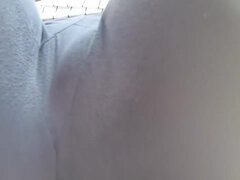 A Great Hot Wet Orgasm Inside Yoga Pants In A Public Outdoor Garden
