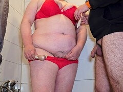 Paar, Handjob, Anleitung, Masturbation, Reif, Mutti, Sohn, Stiefmutter