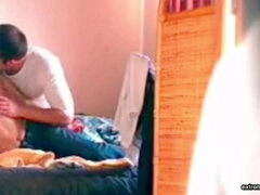 Amateur, Asiatique, Sucer une bite, Fait maison, Espionne, Adolescente
