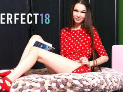 女, フェティッシュ, 指いじり, Hd, オナニー, 自然山雀, 長身, ティーン