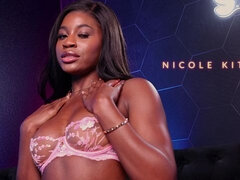 Africain, Dansant, Noir ébène, Allemand, Hd, Lingerie, Nue  à poil, Pov