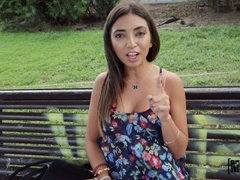 フェラチオ, 茶髪の, チン, バック, アウトドア, ハメ撮り, 公共, オッパイの