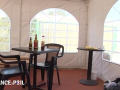 Leie, Tussi, Braunhaarige, Verrückt, Erotisch, Französisch, Handjob, Muschi