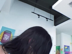 Gros seins, Gorge profonde, Faciale, Hd, Pov, Avaler