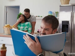 Culo grande, Tetas grandes, Mamada, Morena, Tetona, Estilo perrito, Ébano, Tetas