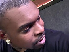 Grote lul, Zwart, Groep, Interraciaal, Zuigen