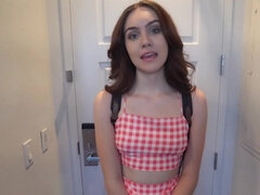 Amateur, Audition, Sucer une bite, Pov, Rasée, Adolescente