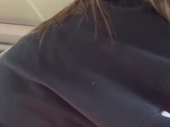 Любители, Толстушки, Большая жопа, В машине, Кончили внутрь, Милф, На публике, Тату